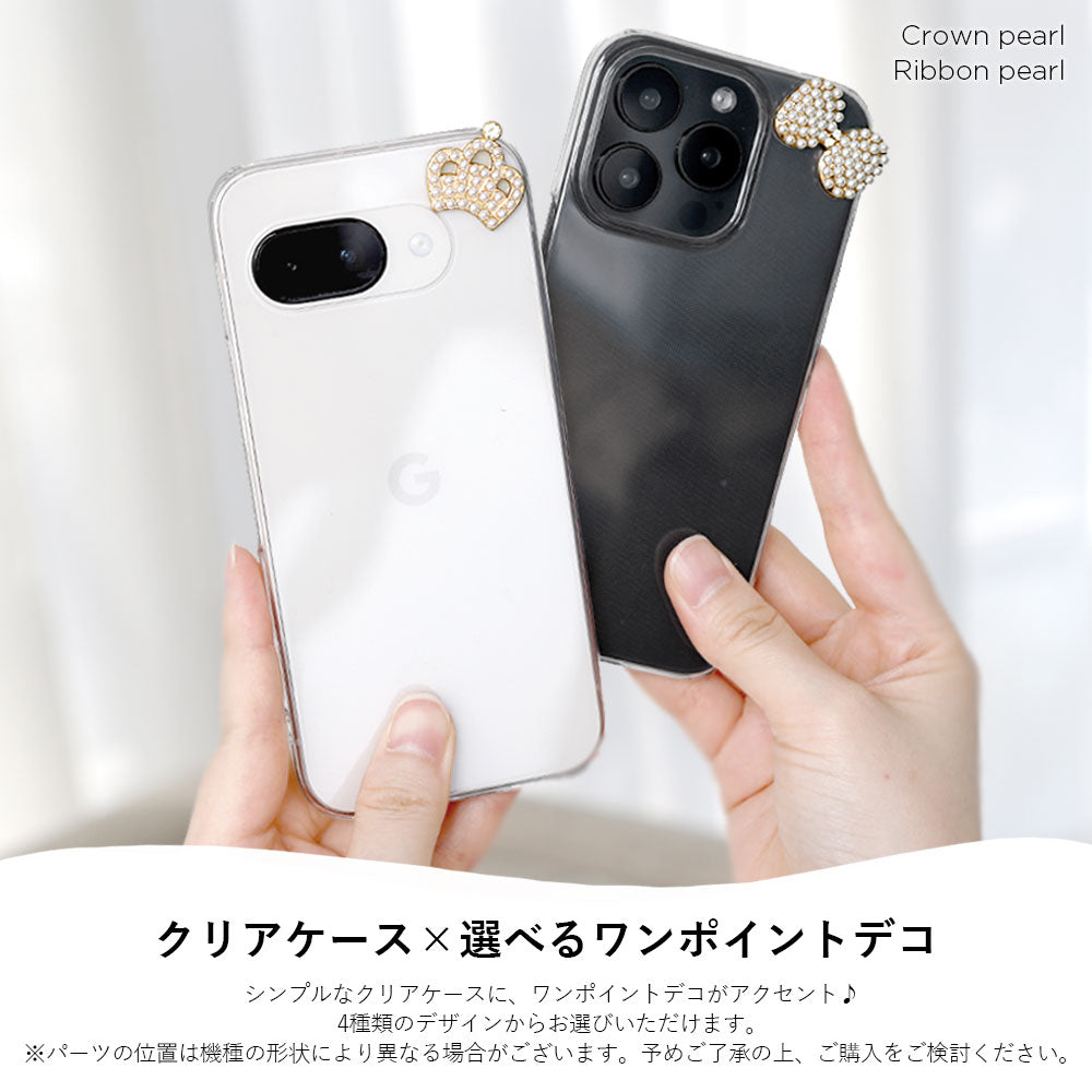 クリアケース コーナーポイント1 背面ケース Google Pixelシリーズ