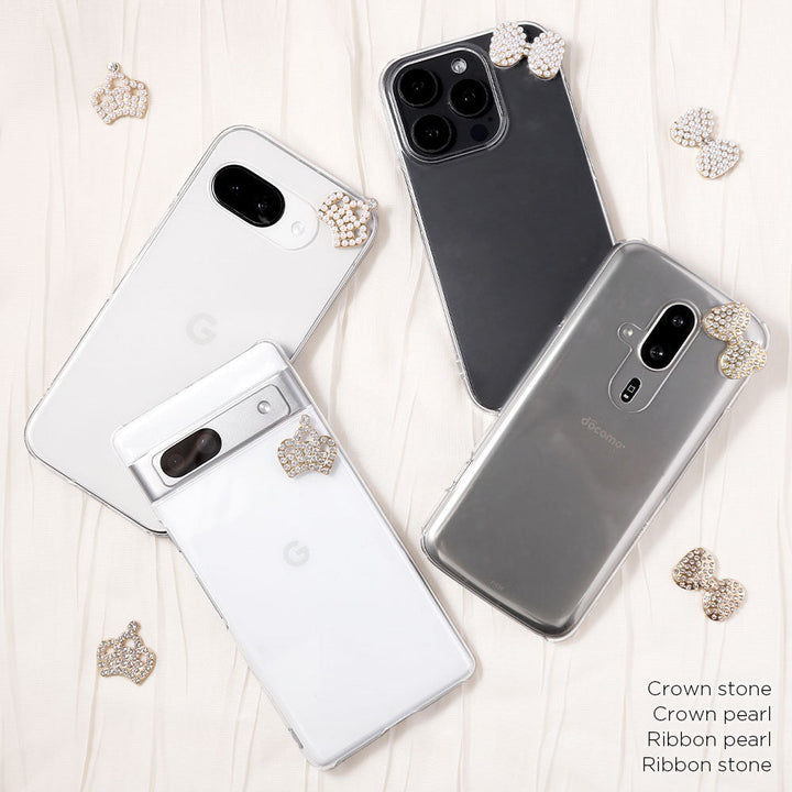 クリアケース コーナーポイント1 背面ケース Xperiaシリーズ