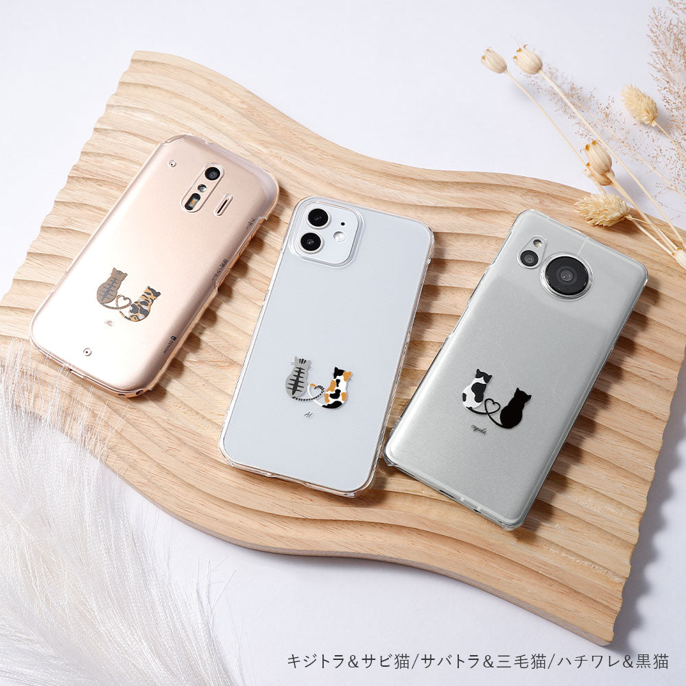 Clear Case Print Cat Personalized Back Case