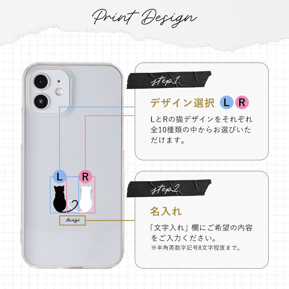 Coque transparente imprimée Chat Personnalisée Coque arrière Série Google Pixel