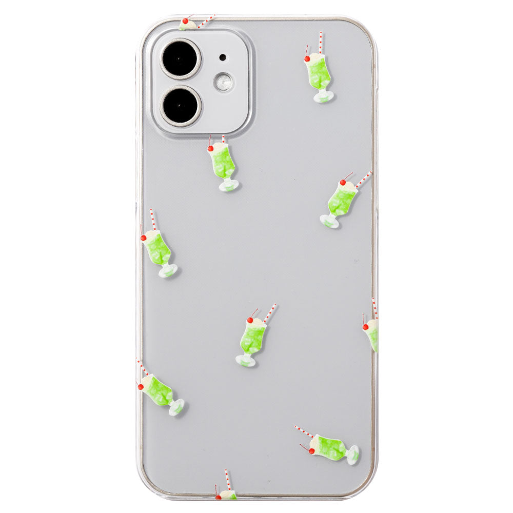 Coque transparente imprimée café arrière pour la série Google Pixel