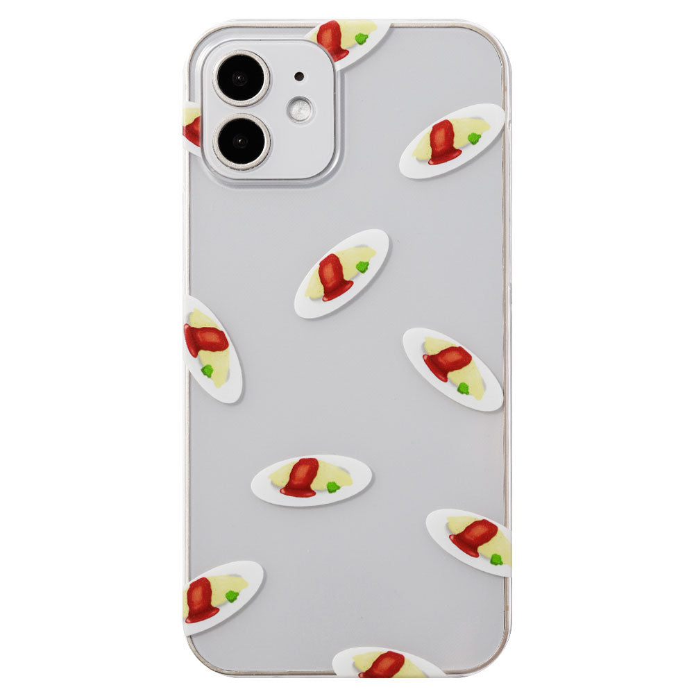 Clear Case Print Coffee Shop Back Case