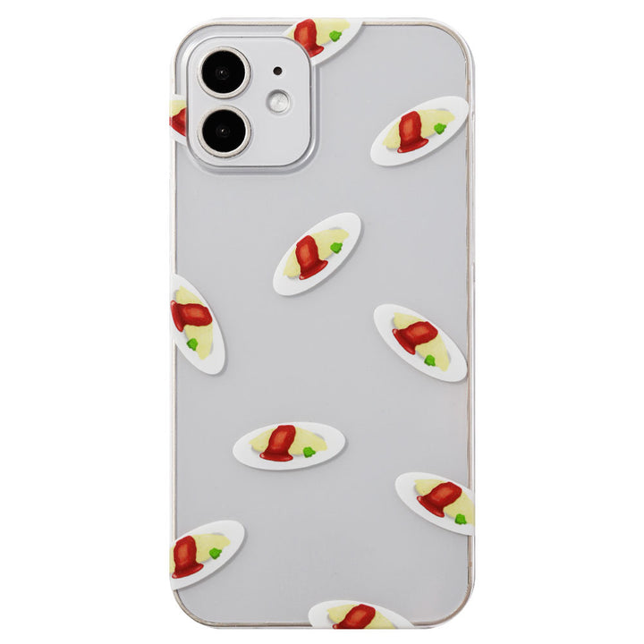 Clear Case Print Coffee Shop Back Case