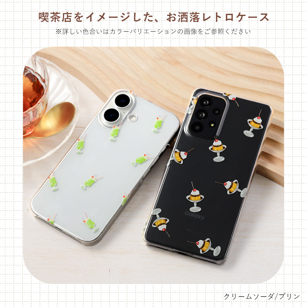 Clear Case Print Coffee Shop Back Case