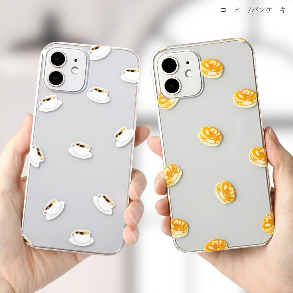 Coque transparente imprimée café arrière pour la série Google Pixel