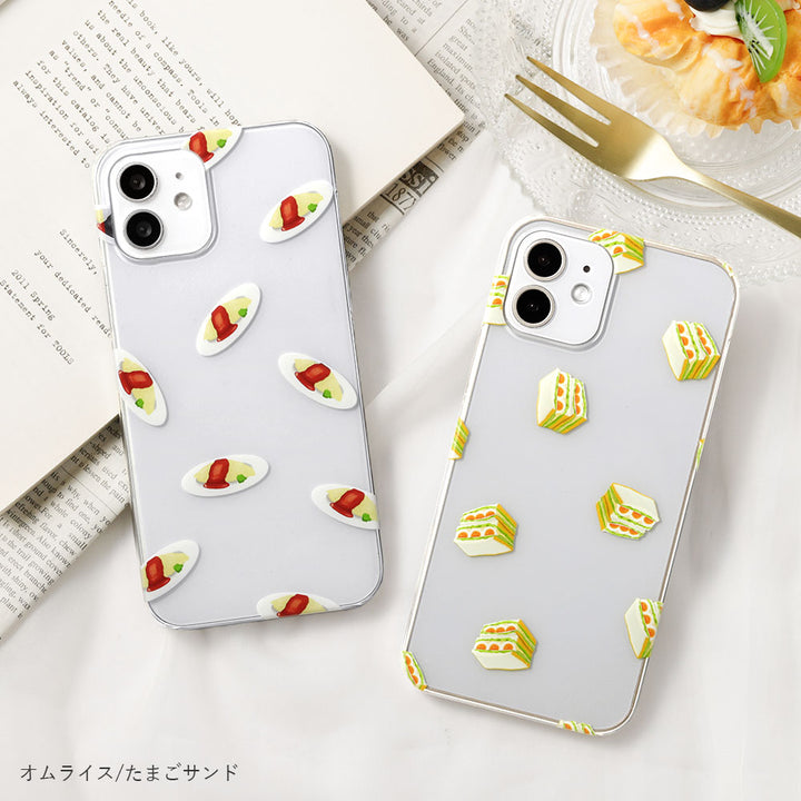 Clear Case Print Coffee Shop Back Case