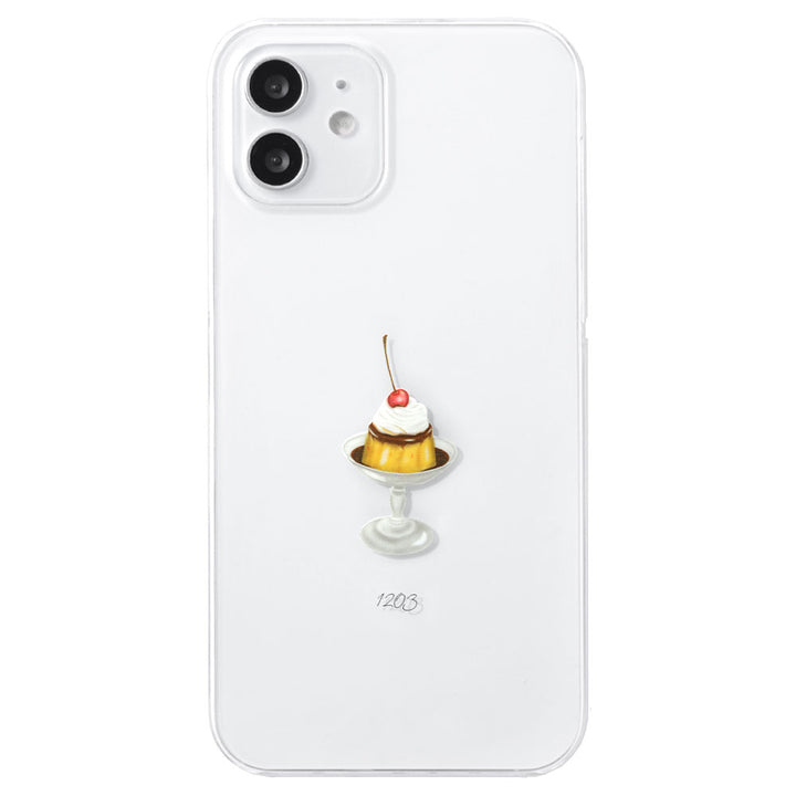 Clear Case Print Coffee Shop One Point Name Engraving Back Case