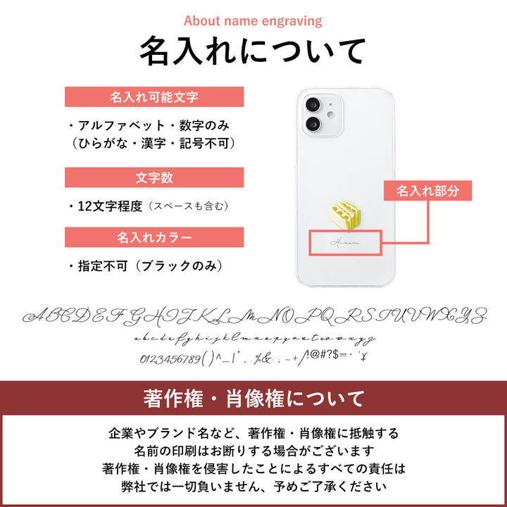 クリアケース プリント 喫茶店 ワンポイント 名入れ 背面ケース Google Pixelシリーズ