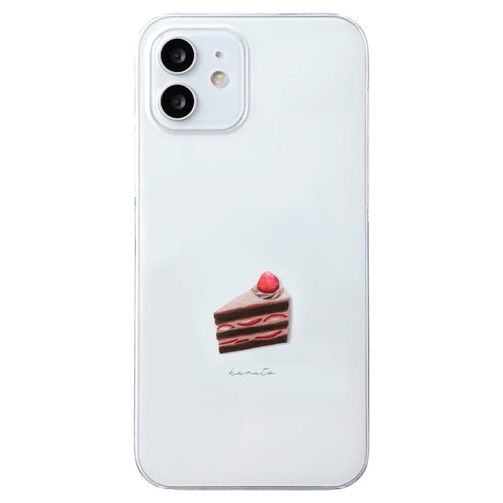 Clear Case Print Sweets One Point Name Engraving Back Case