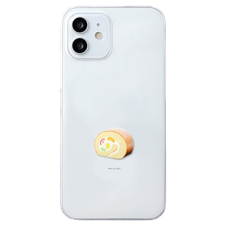 Clear Case Print Sweets One Point Name Engraving Back Case