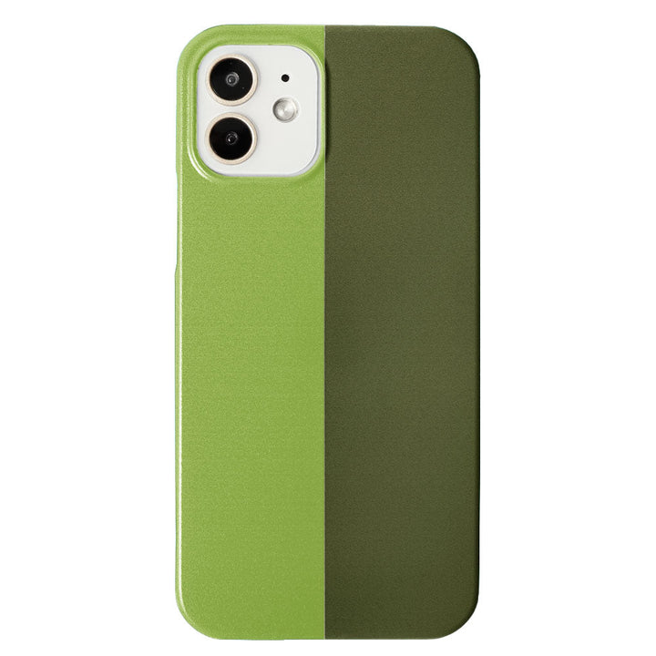 Clear case print two-tone color back case AQUOS series
