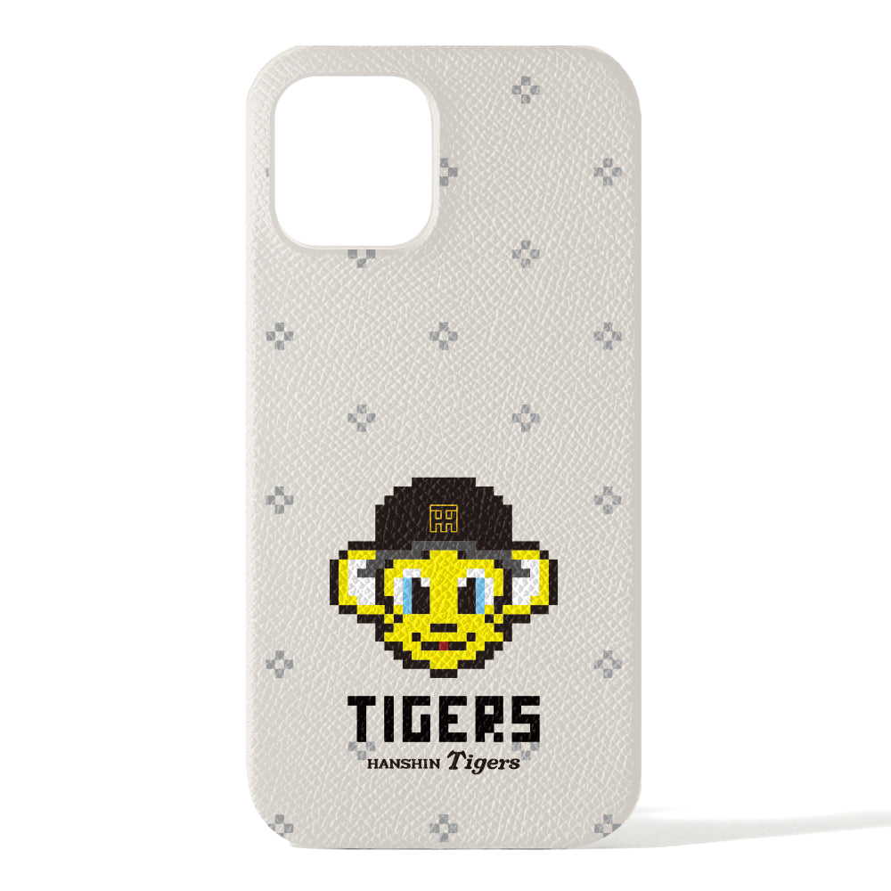 Hanshin Tigers × COVERARY 2025 Cuir véritable Illustration à points Avec motif de fond Coque arrière en collaboration (6 types au total)