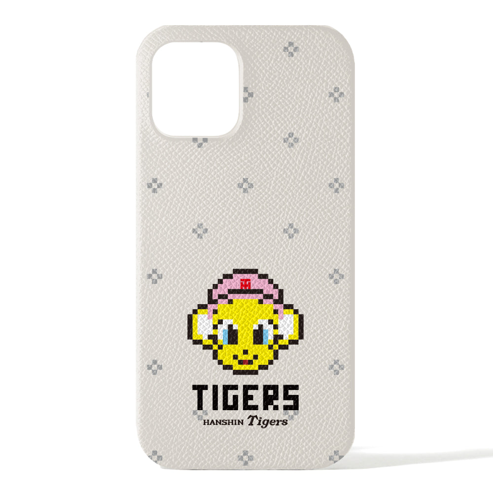 Hanshin Tigers × COVERARY 2025 Cuir véritable Illustration à points Avec motif de fond Coque arrière en collaboration (6 types au total)