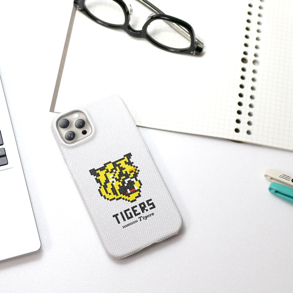 Hanshin Tigers × COVERARY 2025 Étui arrière en cuir véritable avec illustration à pois en collaboration (6 types au total)
