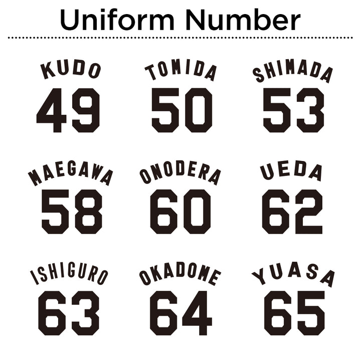Hanshin Tigers × COVERARY Étui portefeuille collaboratif en cuir véritable à motif d’uniforme domicile et extérieur