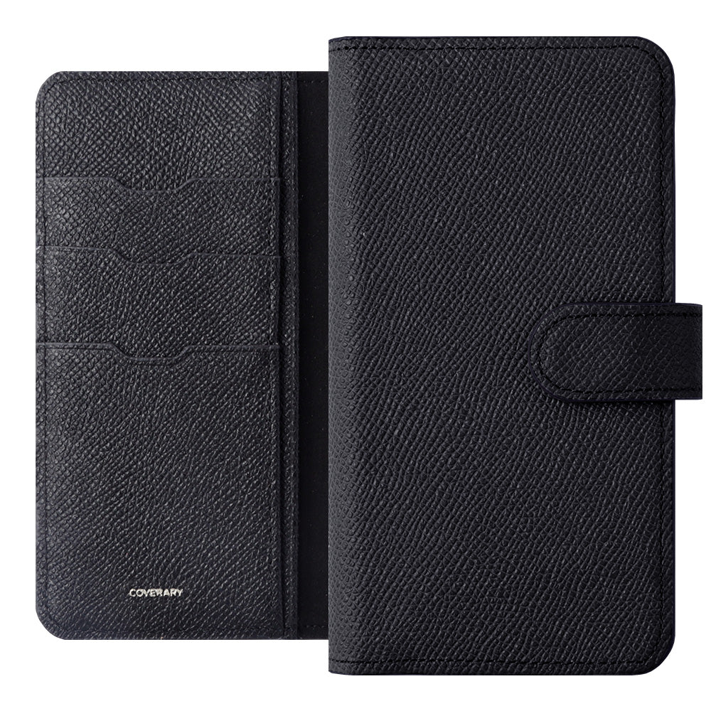 Genuine leather original leather Domani Bolero stand function notebook-type case (with belt)