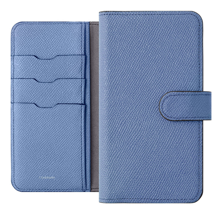 Genuine leather original leather Domani Bolero stand function notebook-type case (with belt)