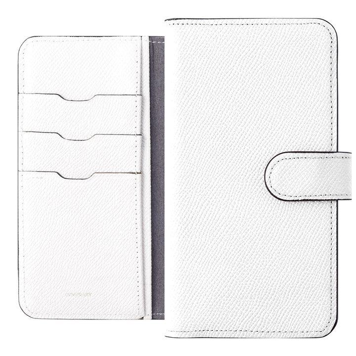 Genuine leather original leather Domani Bolero stand function notebook-type case (with belt)