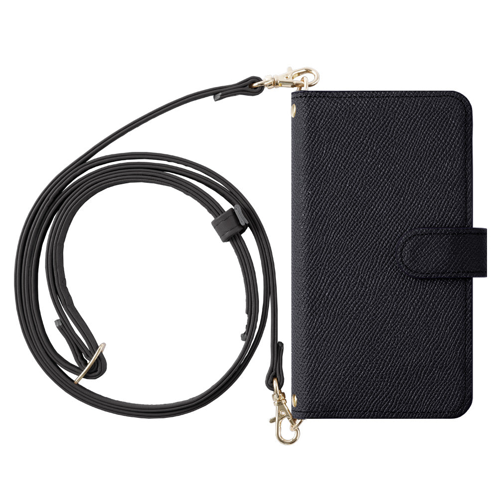 本革 ドマーニ ボレロ ショルダーストラップ付き スタンド機能 手帳型ケース（ベルトあり）iPhoneシリーズ