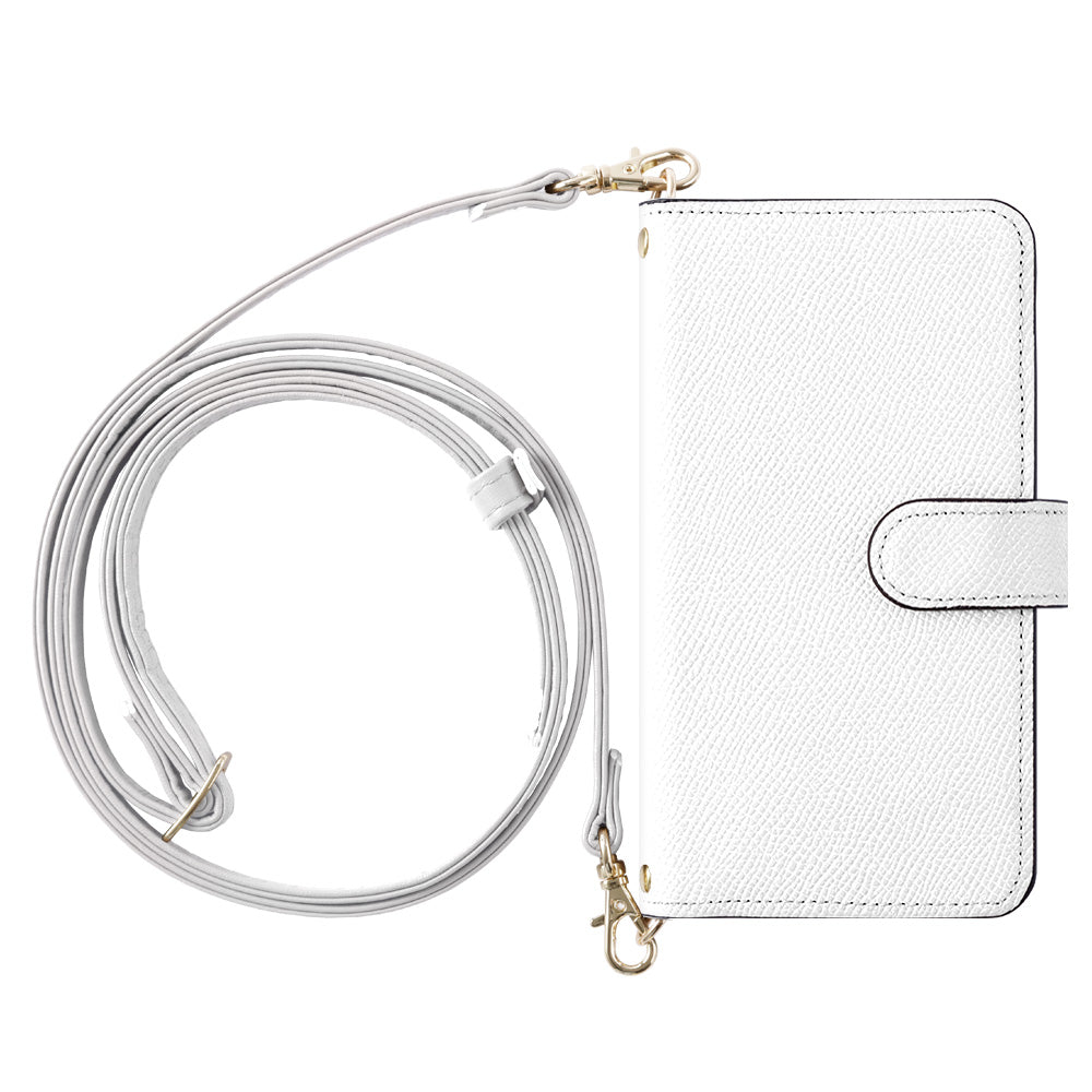 本革 ドマーニ ボレロ ショルダーストラップ付き スタンド機能 手帳型ケース（ベルトあり）