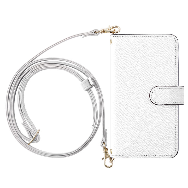 本革 ドマーニ ボレロ ショルダーストラップ付き スタンド機能 手帳型ケース（ベルトあり）