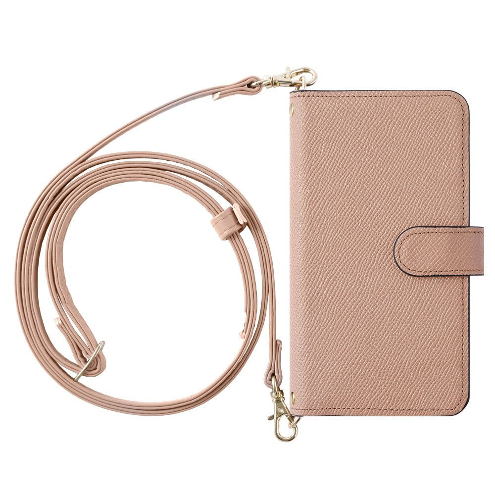 本革 ドマーニ ボレロ ショルダーストラップ付き スタンド機能 手帳型ケース（ベルトあり）