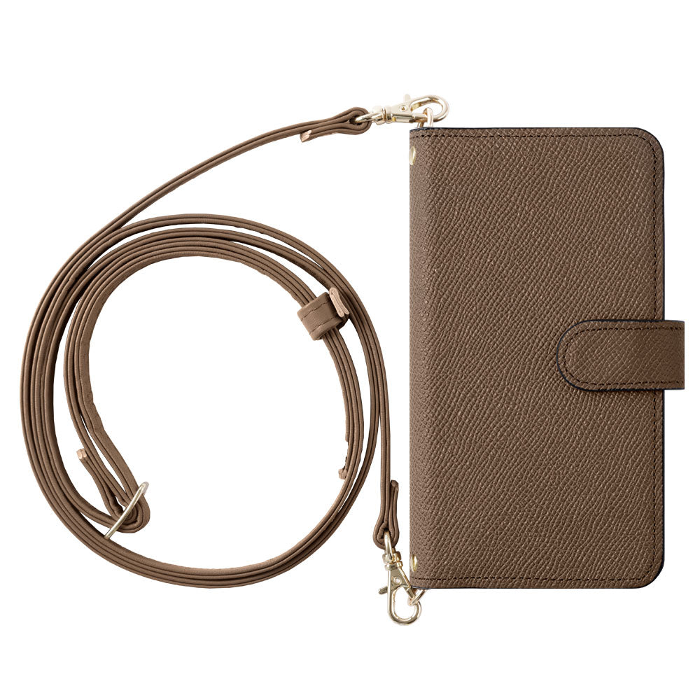 本革 ドマーニ ボレロ ショルダーストラップ付き スタンド機能 手帳型ケース（ベルトあり）Google Pixelシリーズ