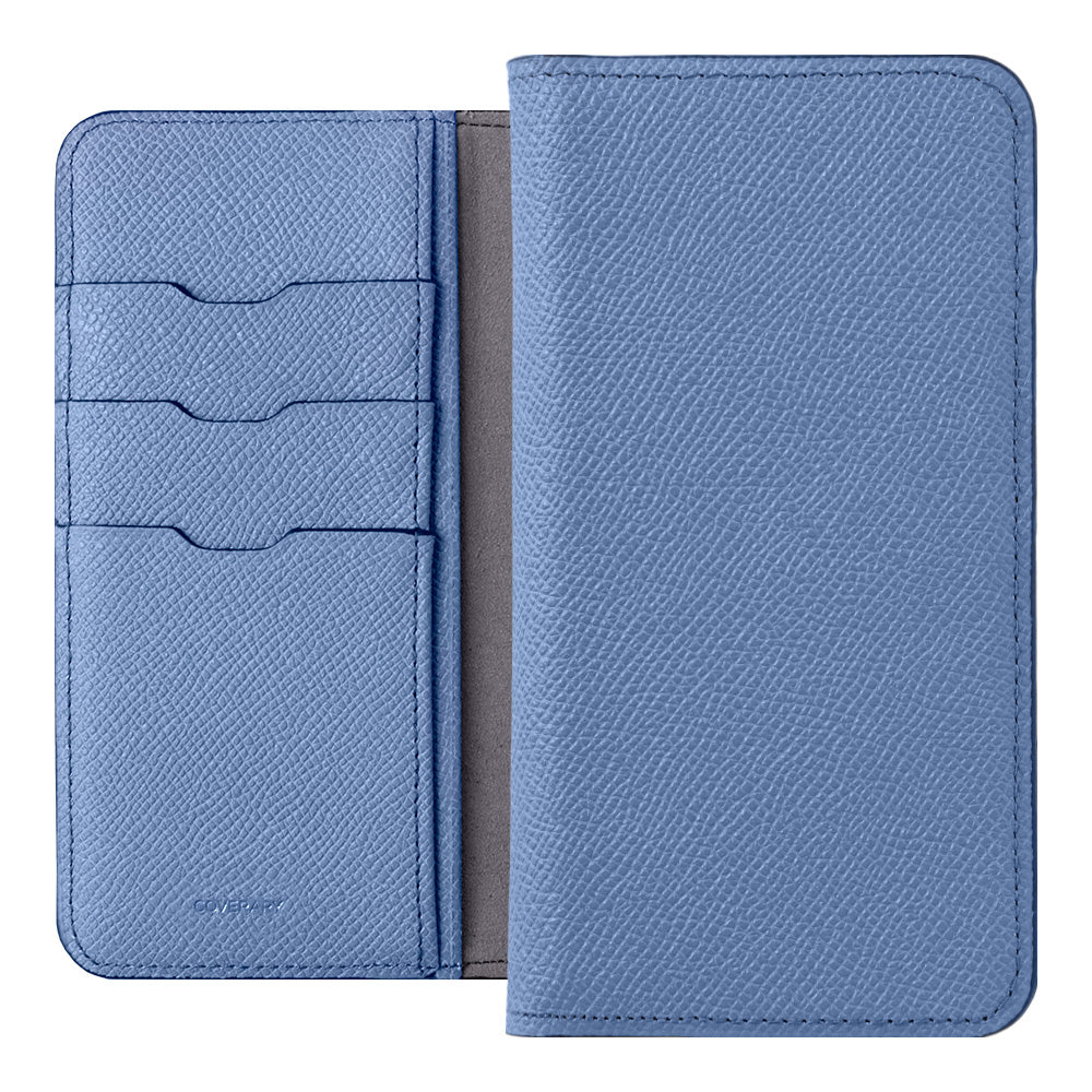 Étui portefeuille en cuir véritable original Domani Bolero avec fonction support pour la série iPhone