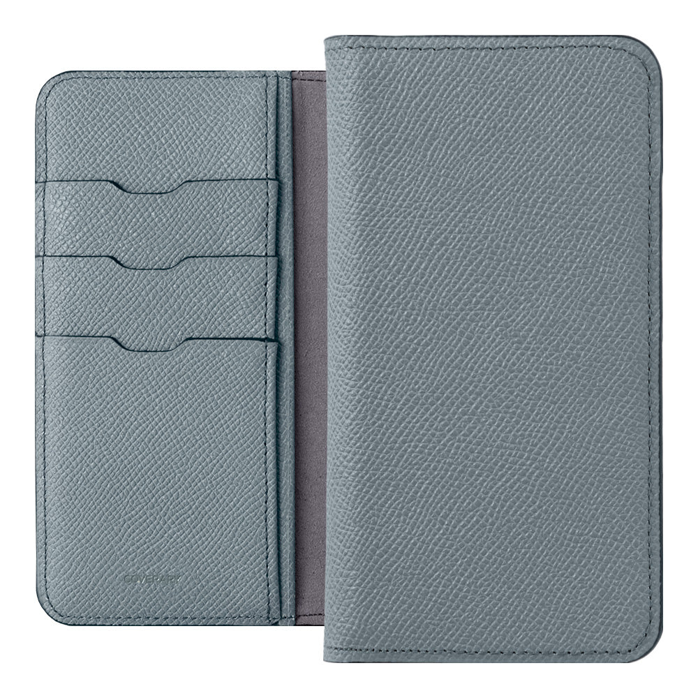 Étui portefeuille en cuir véritable original Domani Bolero avec fonction support pour la série AQUOS