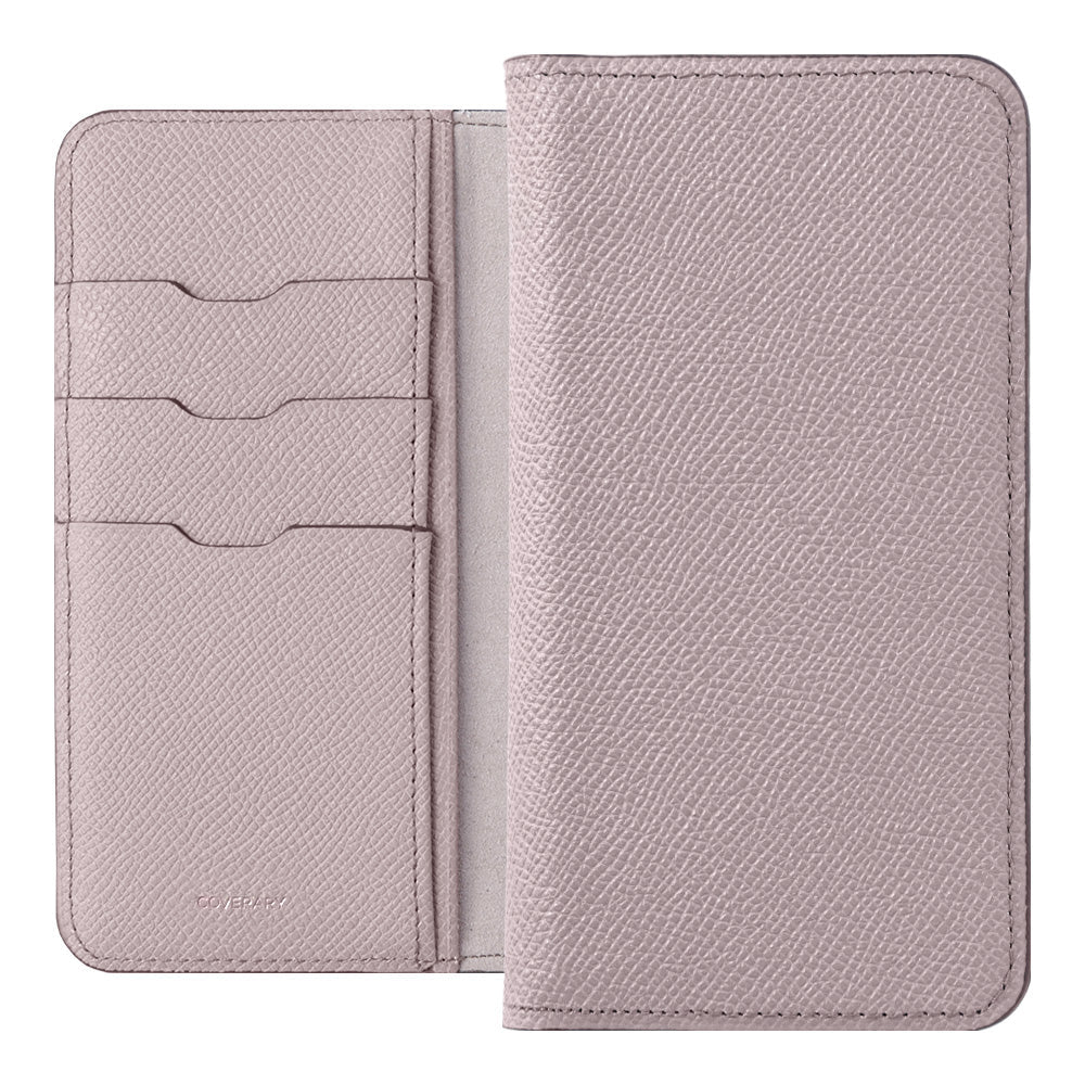 Étui portefeuille en cuir véritable original Domani Bolero avec fonction support pour la série AQUOS