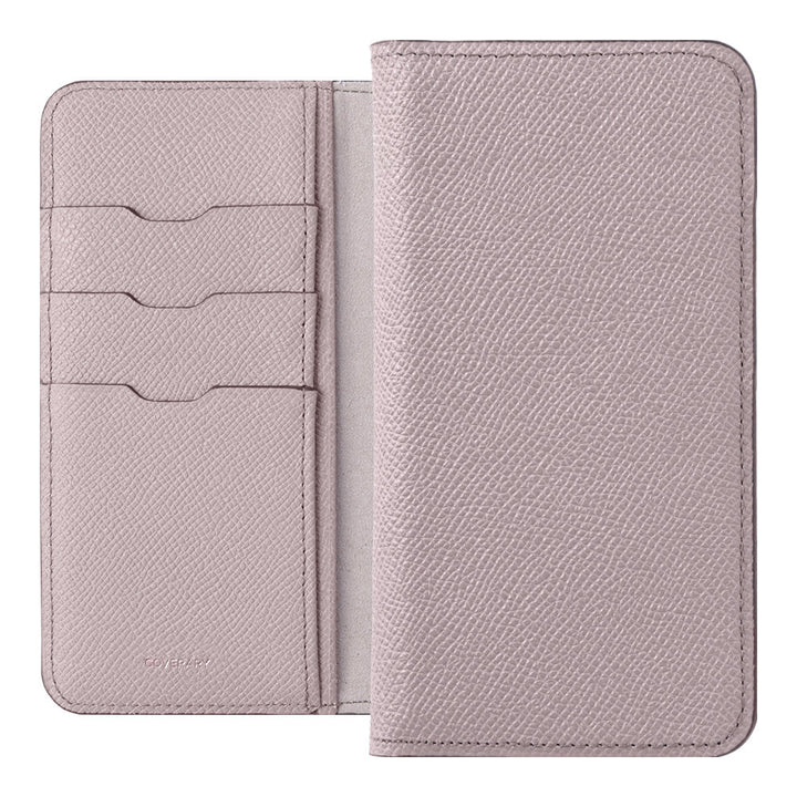 Étui portefeuille en cuir véritable original Domani Bolero avec fonction support pour la série Galaxy