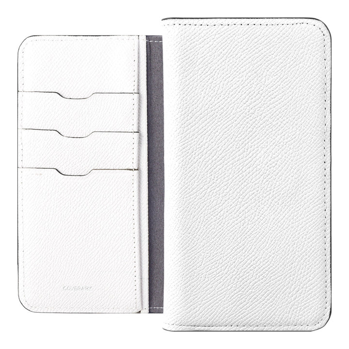 Étui portefeuille en cuir véritable original Domani Bolero avec fonction support pour la série AQUOS