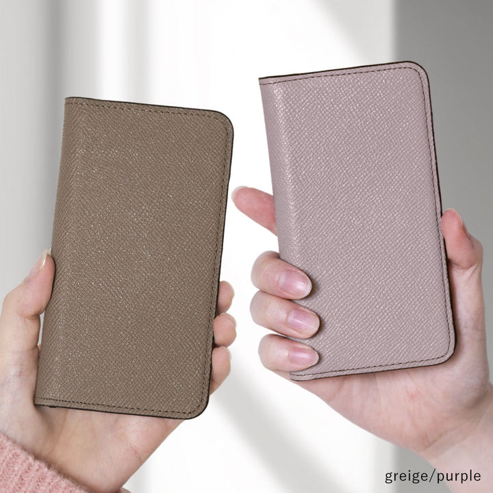 Étui portefeuille en cuir véritable original Domani Bolero avec fonction support pour la série Galaxy