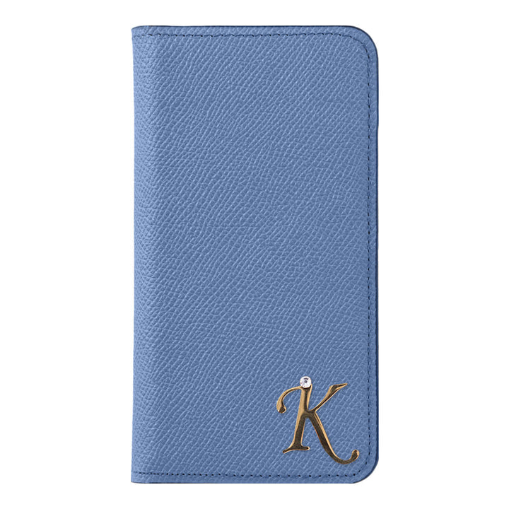 本革 オリジナルレザー ドマーニ ボレロ イニシャルデコ スタンド機能 手帳型ケース