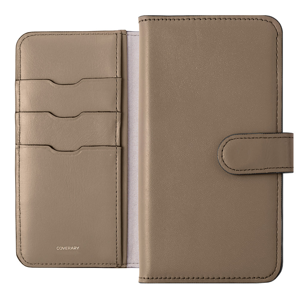 Genuine Leather Original Leather Domani Smooth Stand Function Wallet Case (with Belt) Google Pixel Series