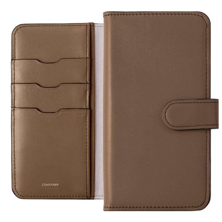 Genuine Leather Original Leather Domani Smooth Stand Function Notebook Type Case (with Belt) Xperia Series