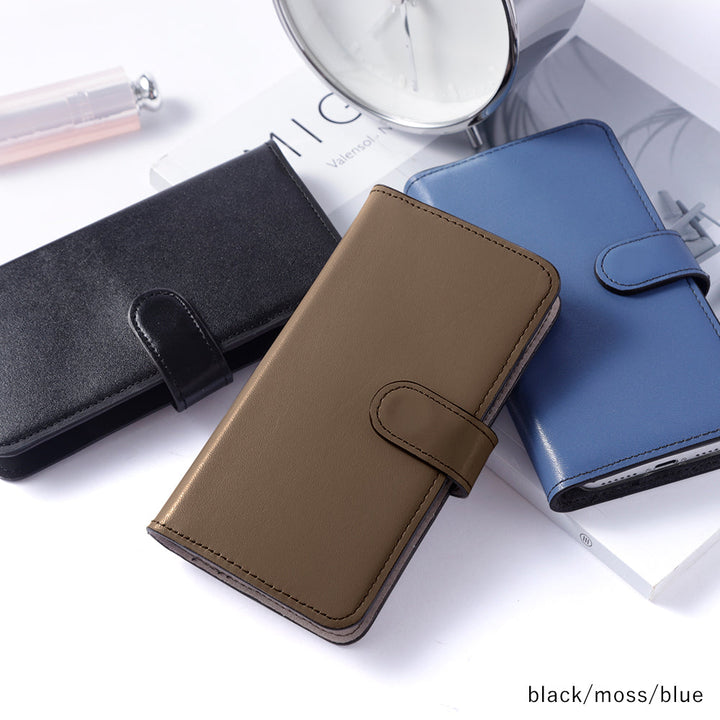 Genuine Leather Original Leather Domani Smooth Stand Function Notebook Type Case (with Belt) Xperia Series