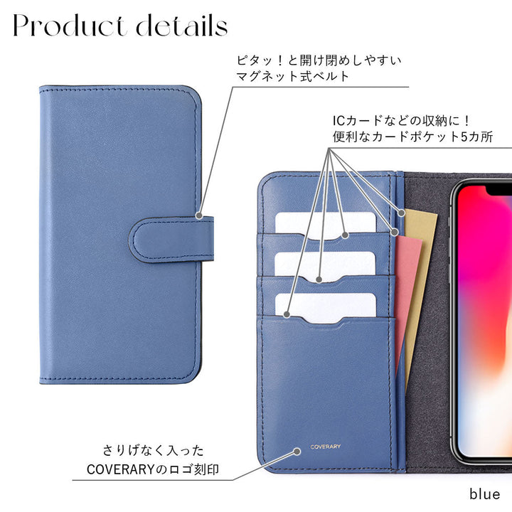 Genuine Leather Original Leather Domani Smooth Stand Function Wallet Case (with Belt) Google Pixel Series