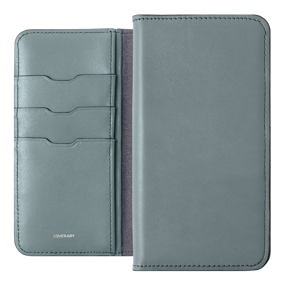 Genuine Leather Original Leather Domani Smooth Stand Function Notebook Case AQUOS Series