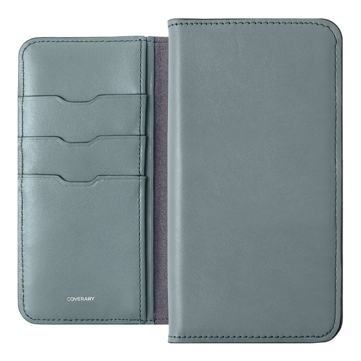 Genuine Leather Original Leather Domani Smooth Stand Function Notebook Case AQUOS Series