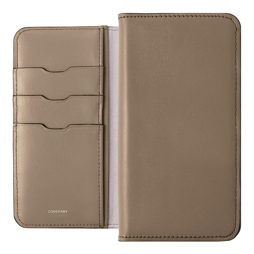 Genuine Leather Original Leather Domani Smooth Stand Function Notebook Case AQUOS Series