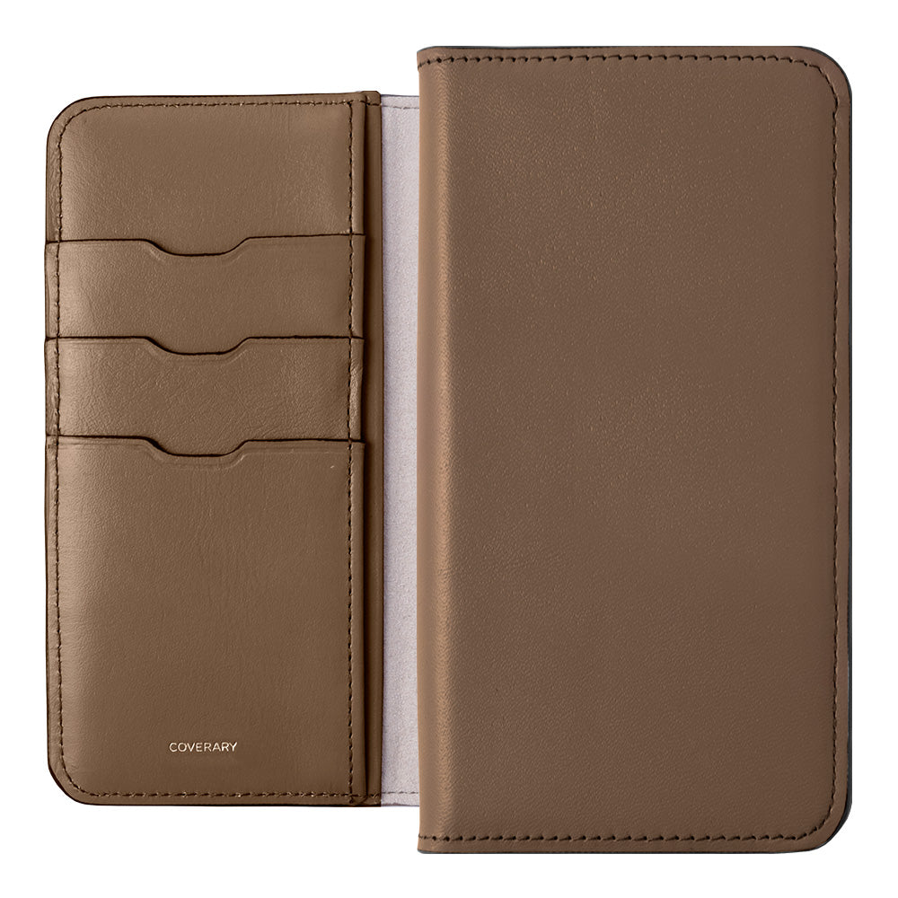 Genuine Leather Original Leather Domani Smooth Stand Function Notebook Case AQUOS Series
