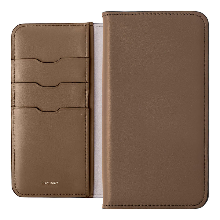 Genuine Leather Original Leather Domani Smooth Stand Function Notebook Case AQUOS Series