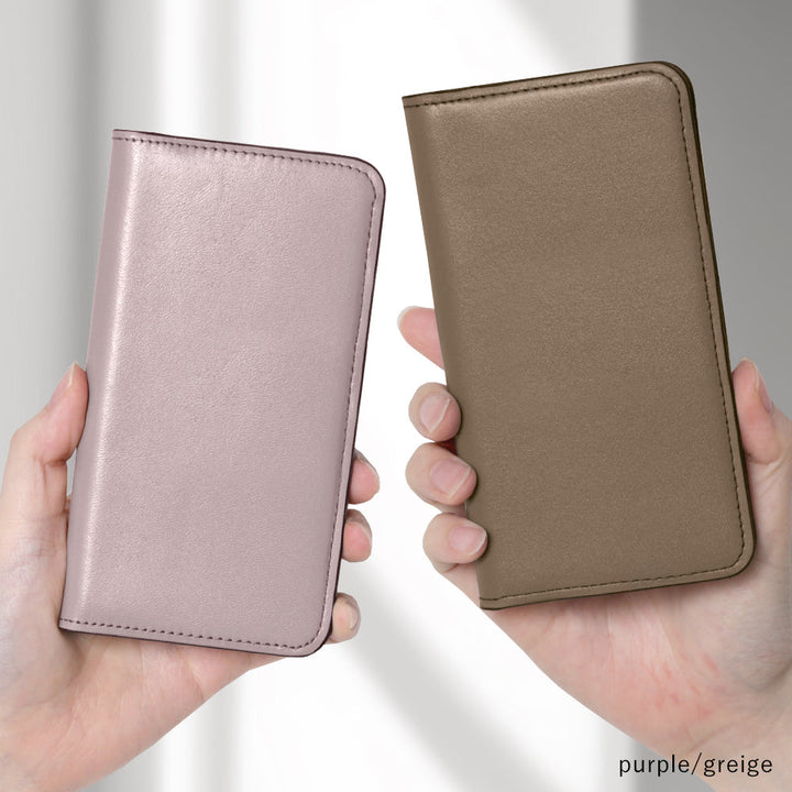 本革 オリジナルレザー ドマーニ スムース スタンド機能 手帳型ケース iPhoneシリーズ