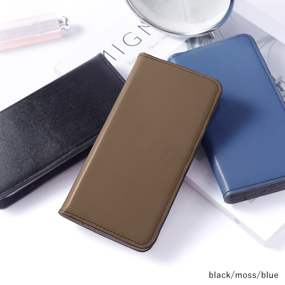 本革 オリジナルレザー ドマーニ スムース スタンド機能 手帳型ケース iPhoneシリーズ