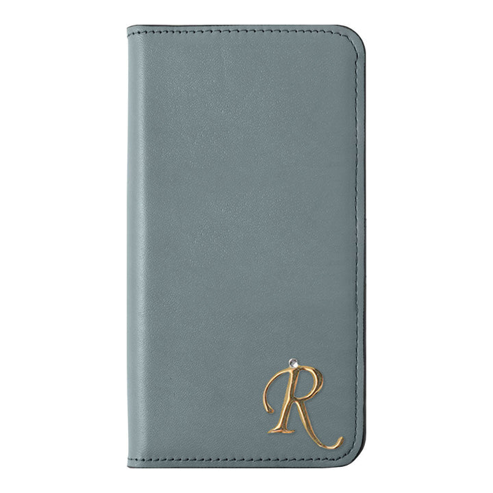 Genuine Leather Original Leather Domani Smooth Initial Deco Stand Function Notebook Case Xperia Series
