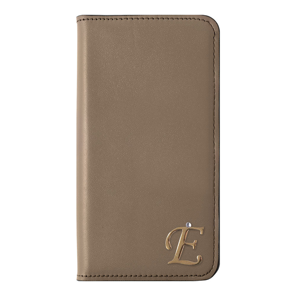 Genuine Leather Original Leather Domani Smooth Initial Deco Stand Function Notebook Case Xperia Series