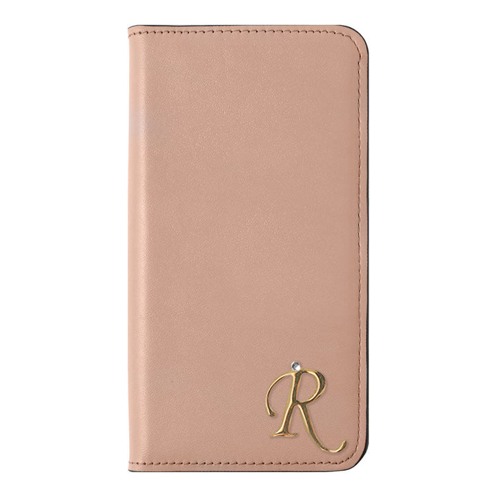 Genuine Leather Original Leather Domani Smooth Initial Deco Stand Function Notebook Case Xperia Series