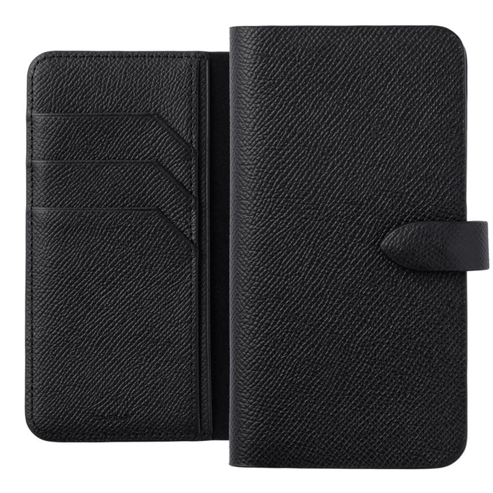 本革 フランス製レザー ヴォー・エプソン 手帳型ケース （ベルトあり）Xperiaシリーズ