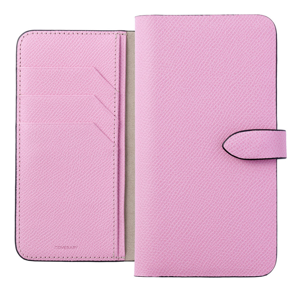 本革 フランス製レザー ヴォー・エプソン 手帳型ケース （ベルトあり）Xperiaシリーズ